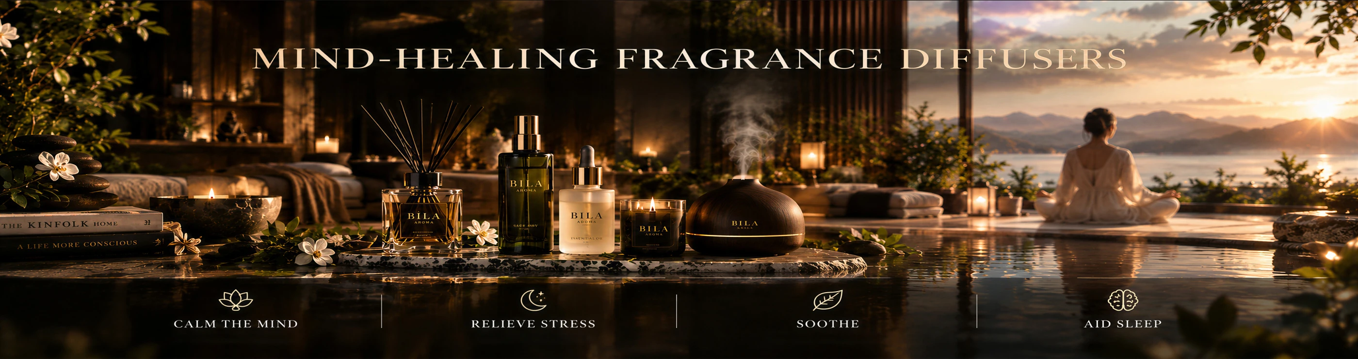 Relax and restore your mind with our healing fragrance diffusers.